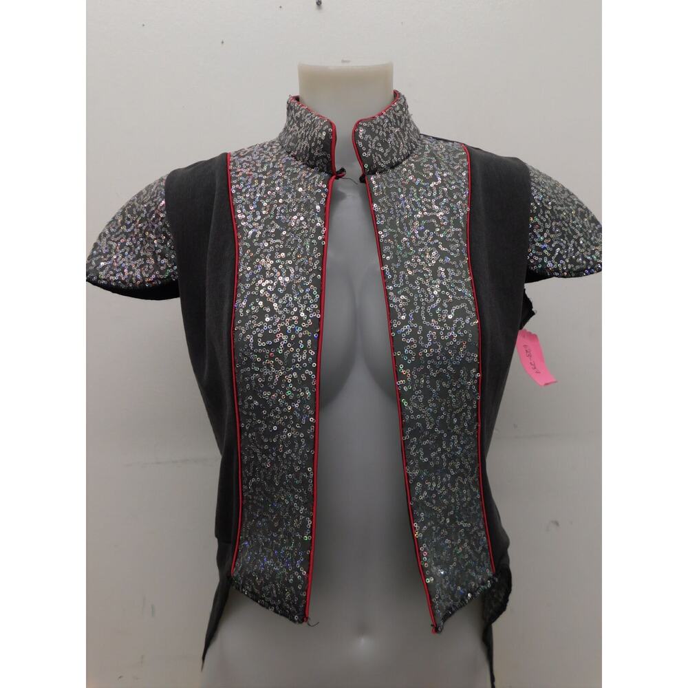 Dance Jacket Art Stone  0617 Medium Adult Gray  Costume Hip Hop